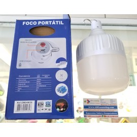 Foco LED recargable 36w