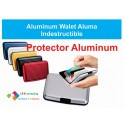 Cartera Aluma Wallet Aluminio Unisex, Como Lo Viste En Tv!